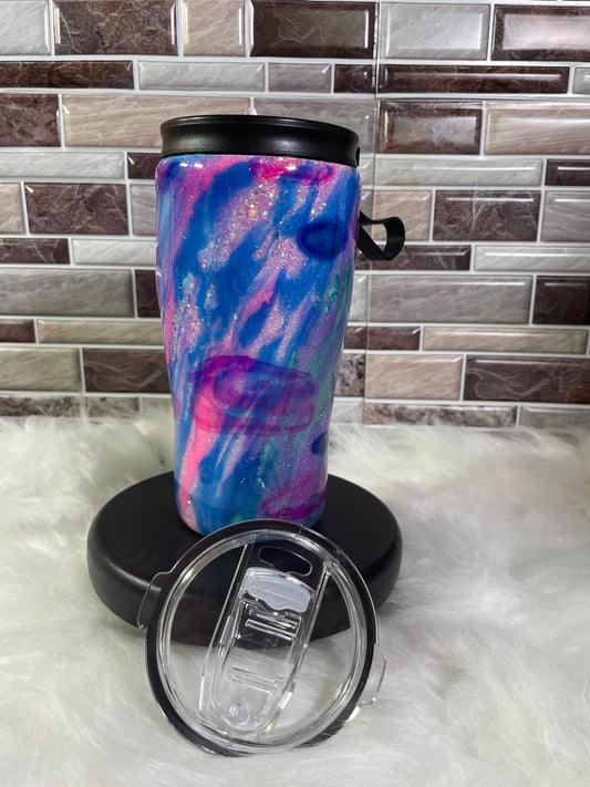 20 oz Stainless Steel Milky Way - Pink Blue & Purple Glow Tumbler