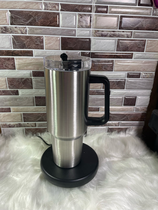 40 oz Stainless Steel Tumbler With Handle